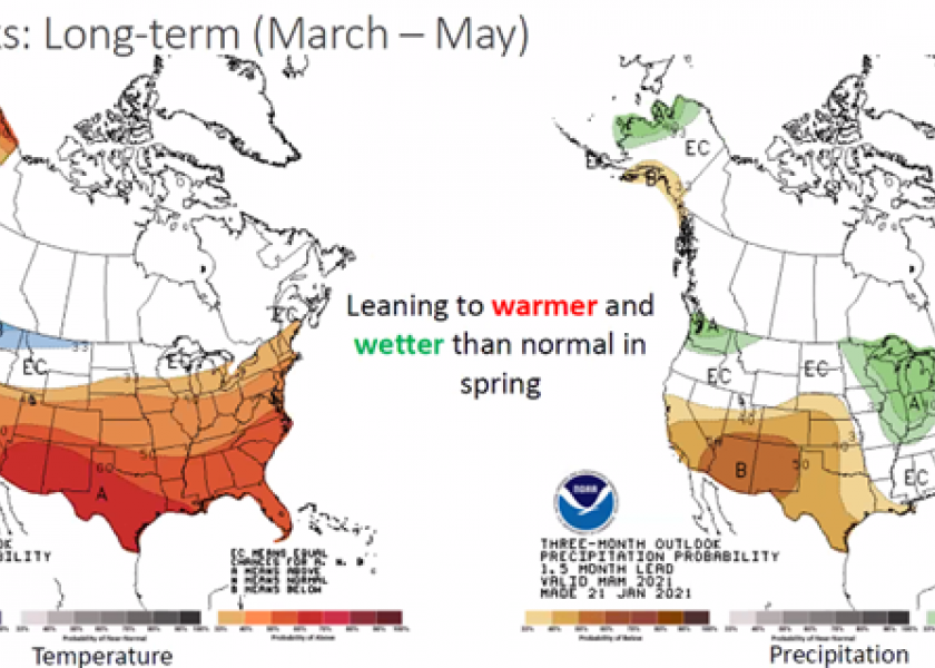 Spring Weather Outlook: Flood Risk Lower But La Nina Could Throw Curveballs