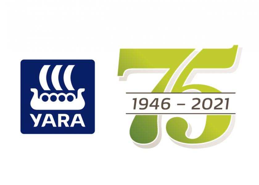 In 1946 Yara imported its first products into the U.S.—calcium nitrate into a port in California—and the company says its footprint has not only grown but evolved in the 75 years since. 