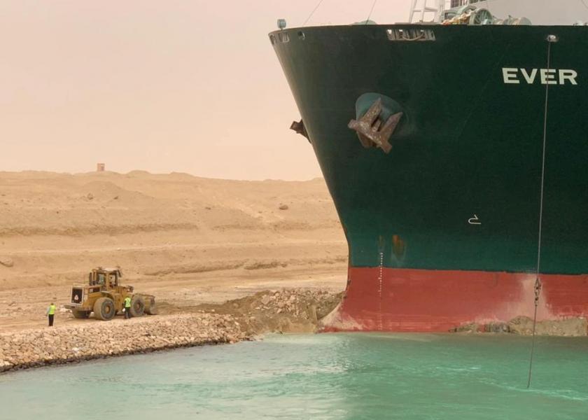 The maneuvers to try to refloat the mega container ship Ever Given, stranded in the Suez Canal since last Tuesday, have been successful early this Monday.