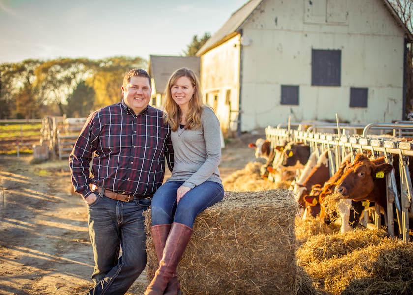 From a 37-stall tiestall barn to two robotic milkers, Andy and Sarah Lenkaitis now let the cows decide when they need to be milked and rely on data to help them manage their herd.