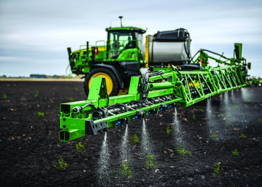 See & Spray Select is a factory installed option available on the new 400 and 600 Series sprayers. 