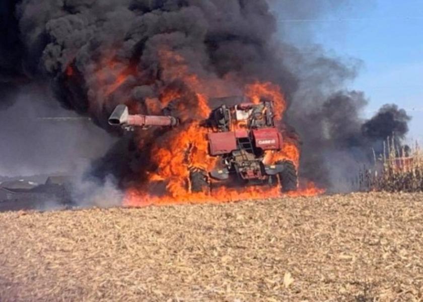 This year’s drought conditions across parts of the Corn Belt set the table for combine and equipment fires. Here are some things I’ve learned too late about machinery fires.