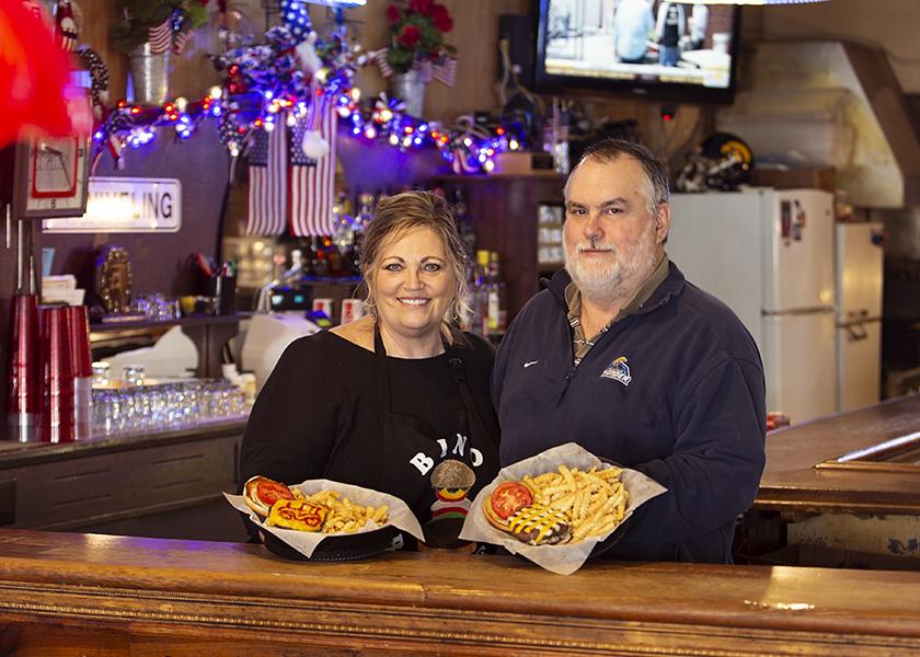 Sue and Ron Lienau, Bambino's Restaurant