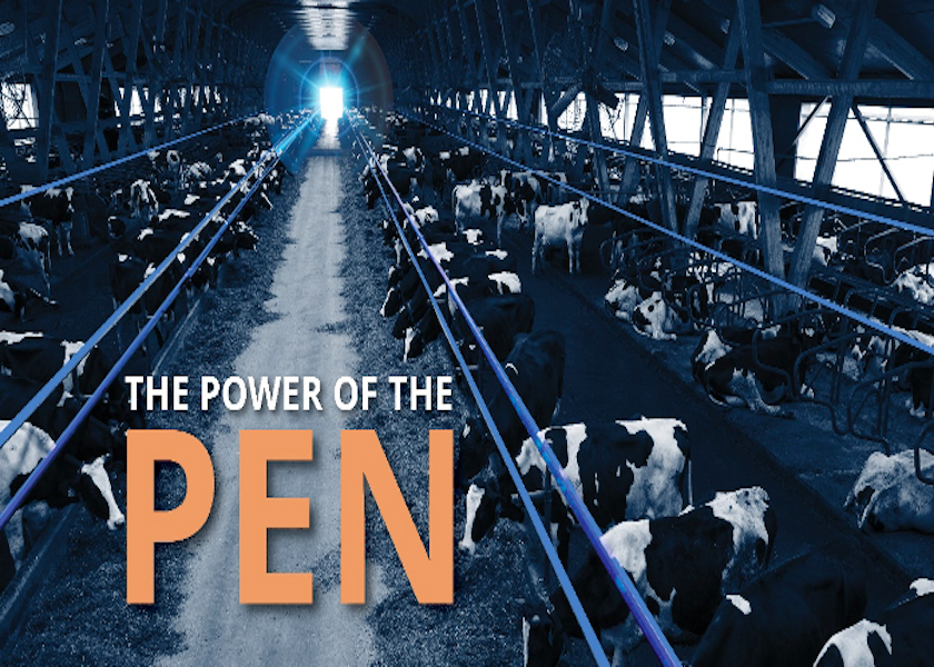 The ‘power of the pen’ is truly transforming the profitability of large dairies.