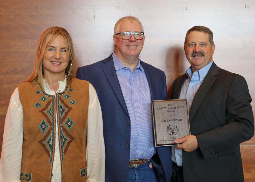 Leachman Presented BIF Continuing Service Award | Drovers