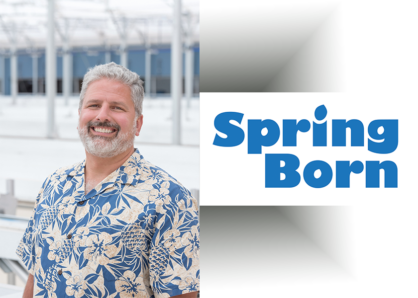 Charles Barr is president of Silt, Colo.-based Spring Born, an indoor hydroponic farm.