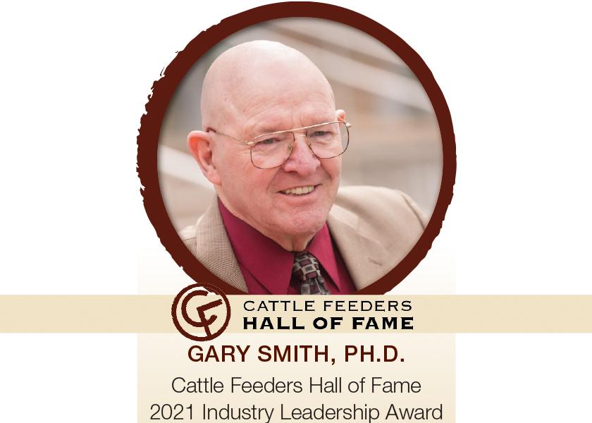 Smith receives Industry Leadership Award for his work to advance the beef industry. 