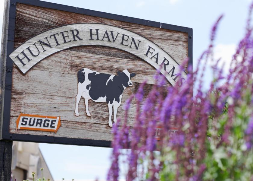 Hunter Haven’s new owners and longtime manager Scott and Jennifer Brenner and Nathan and Amanda Dinderman led their farm tour to a virtual audience earlier this month. 
