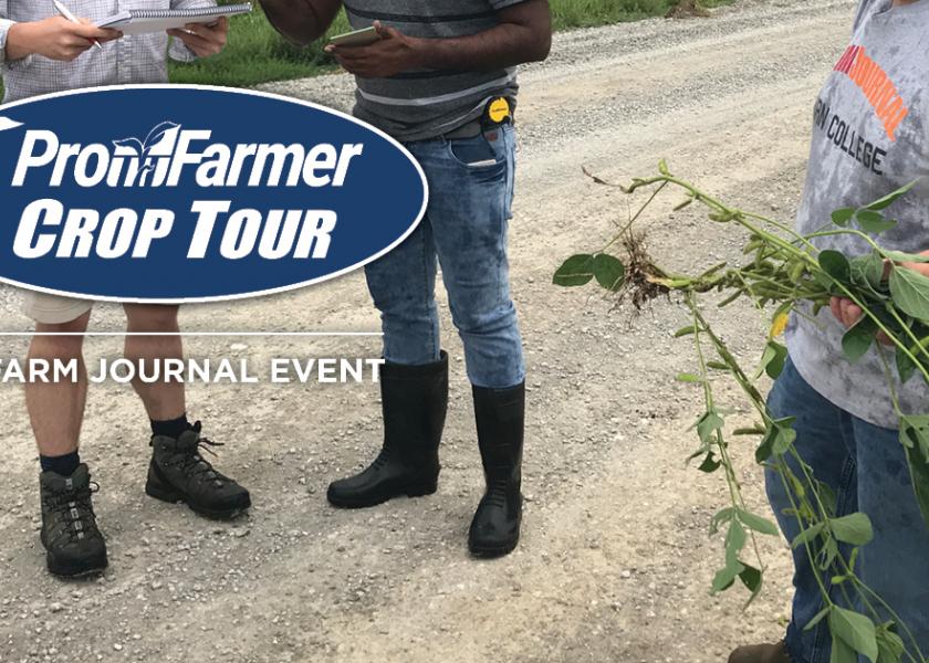It's day 4 of the 2022 Pro Farmer Crop Tour.