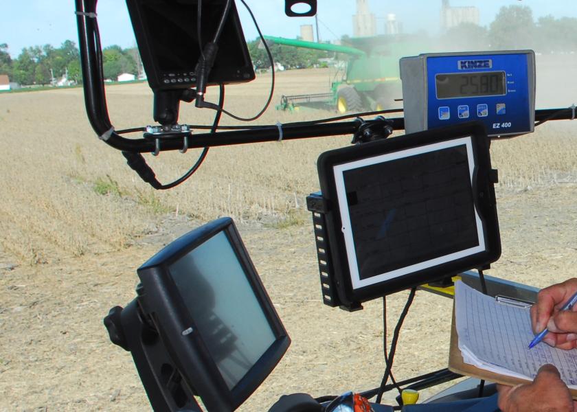 Tractor monitors