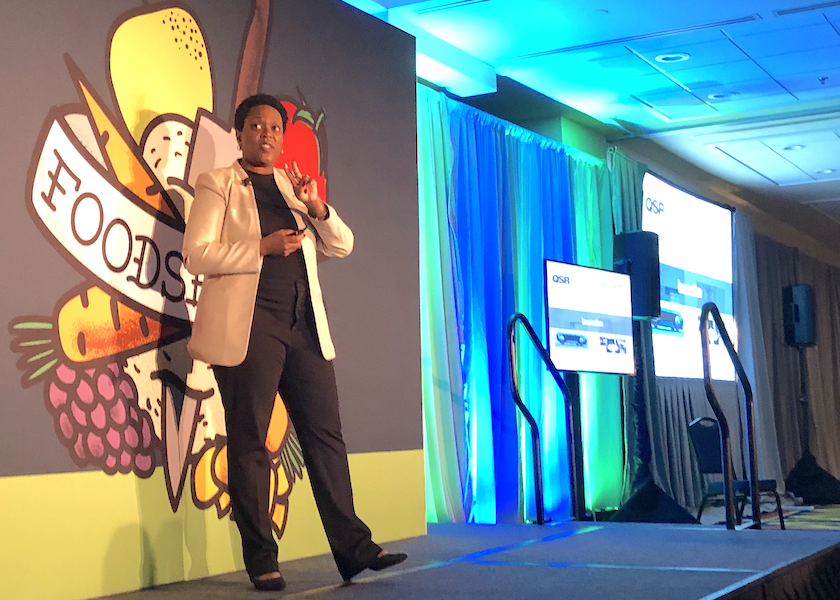 Lauren M. Scott, chief strategy and membership officer at Produce Marketing Association, was the keynote speaker at the 40th anniversary PMA Foodservice Conference & Expo July 21-22.