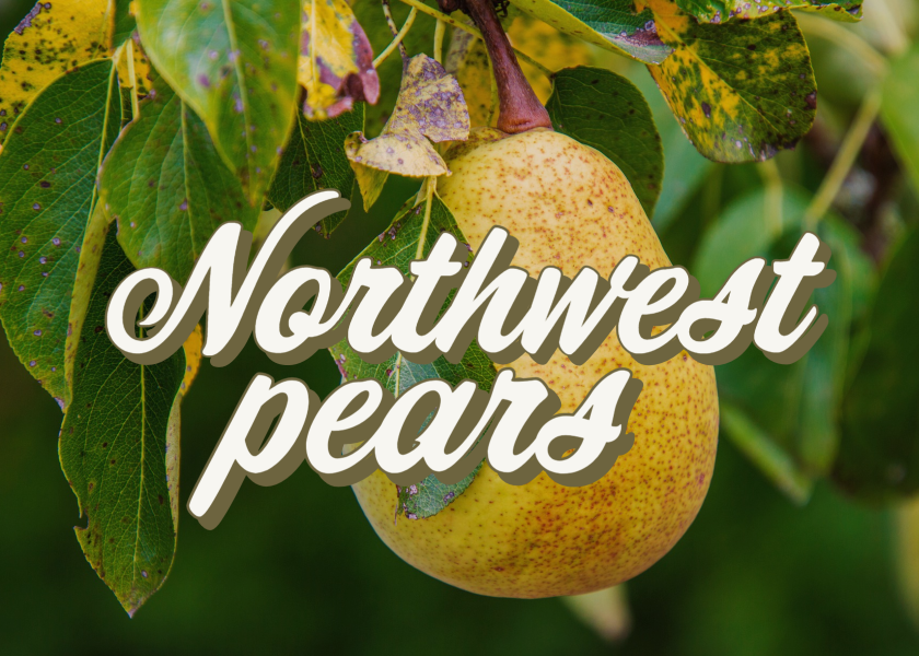 Northwest pears
