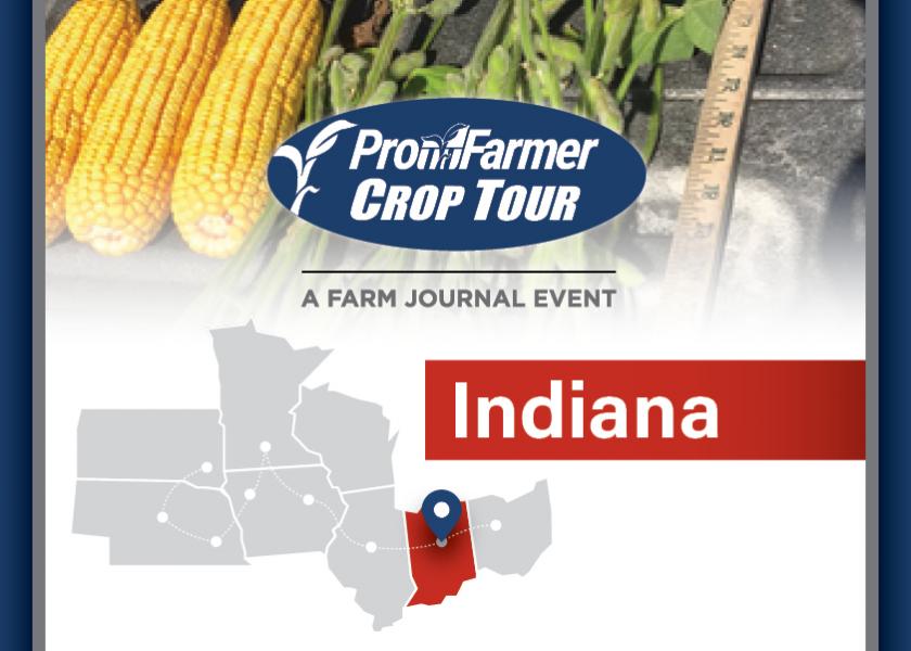 Grete, who is managing the east leg of the Pro Farmer Crop Tour, says three weeks ago, Indiana farmers were possibly looking at their best crop ever. But as dryness concerns set in, it’s slightly lowered expectations in some areas of the state, particularly around Logansport.