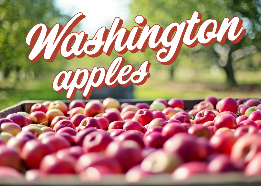 Washington's apple output is forecasted up big from the 2022 crop.