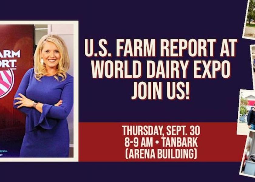 As dairy producers face higher costs, export demand is the bright spot. Mike North and Ben Laine will explore the direction of the milk markets during a live taping of U.S. Farm Report from World Dairy Expo on Thursday. 
