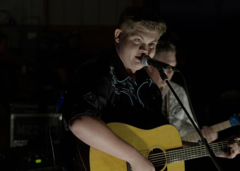 Alex Miller will take part in the Farm Journal #FarmON benefit concert Sept. 20 at 7 p.m. Central. The concert will raise money for the National FFA Foundation. 