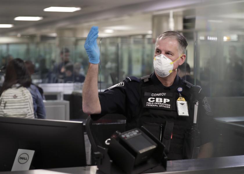 On a typical day in fiscal year 2021, CBP agriculture specialists intercepted 264 pests at U.S. ports of entry and 2,548 materials for quarantine: plant, meat, animal byproduct and soil.
