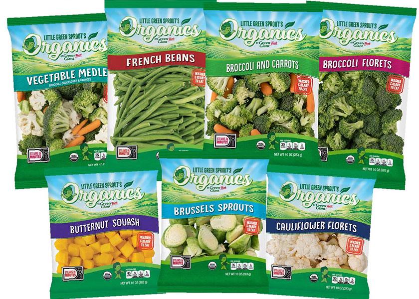 F&S Produce Co. Green Giant Fresh Stir-Fry Kits and Little Green Sprout’s Organic Vegetables
