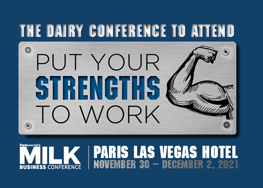 Held at the Paris Hotel in Las Vegas Nov. 30 – Dec. 2, the MILK Business Conference is like no other dairy conference. 
