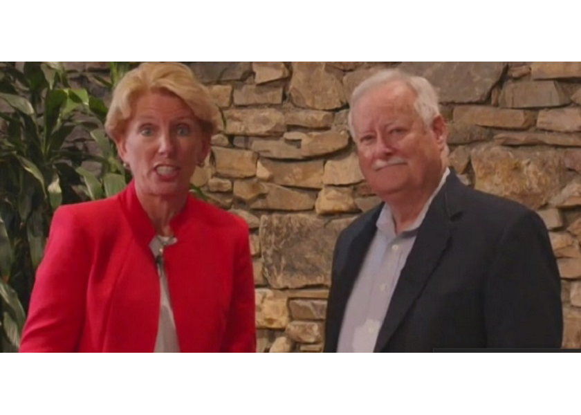 Cathy Burns and Tom Stenzel, co-CEOs of the International Fresh Produce Association