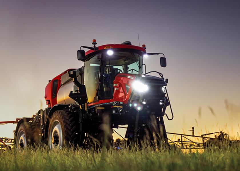 As Mark Burns, Case IH application equipment marketing manager, explains the 50 Series was selected to unveil Case IH’s new look with an edgy and bold design—led by the aggressively styled hood. 
