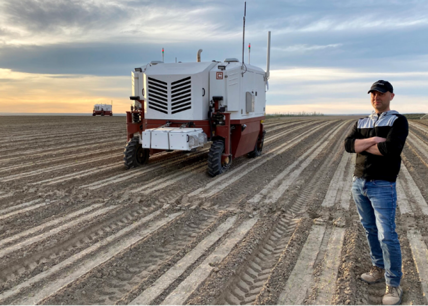 LaserWeeder uses sophisticated AI deep-learning technology, computer vision, robotics and lasers to deliver high precision weed control, according to Carbon Robotics.
