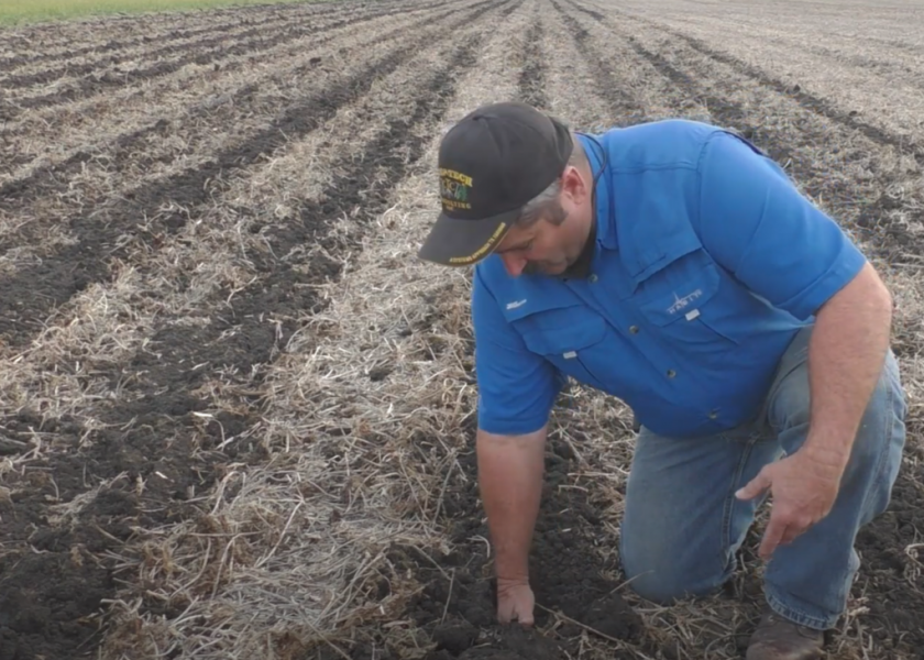 Wet soils are leading to open slots and false bottoms as farmers build strips for their spring planting pass.