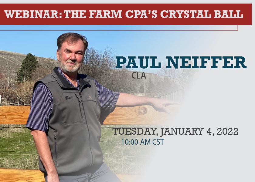 There’s no one better to provide a realistic and informative take on tax planning than Paul Neiffer, principal with CLA and author of “The Farm CPA” blog. 