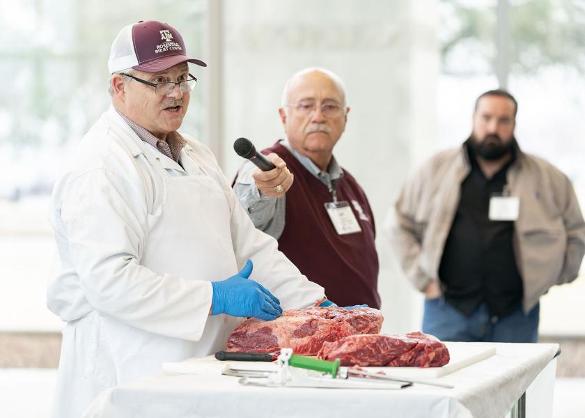 Davey Griffin, Ph.D., Texas A&M AgriLife Extension Service meat specialist