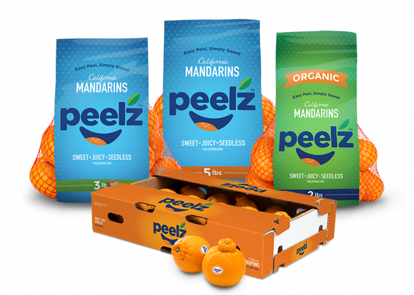 Fowler Packing adds organic to its young Peelz brand. 
