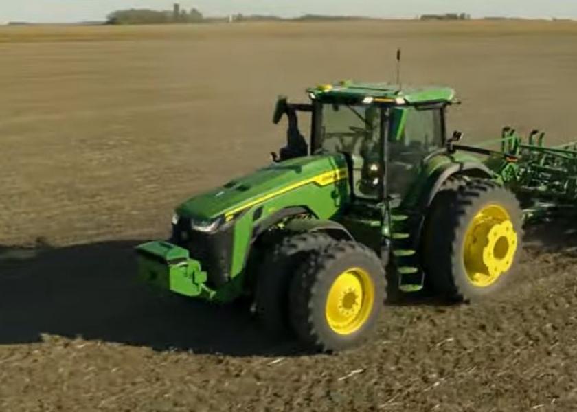 With 36 cameras on each Sense and Spray, and 12 cameras on every autonomous tractor, Heraud says autonomy options will put Deere on track to sell 1 million cameras through equipment sales each year.