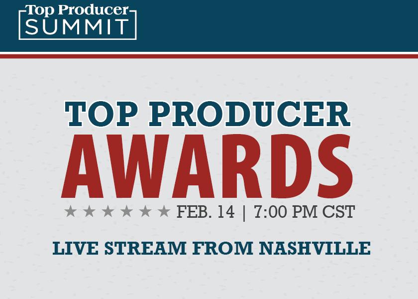 This year, you'll have a front row seat to watch the Top Producer Awards banquet LIVE!