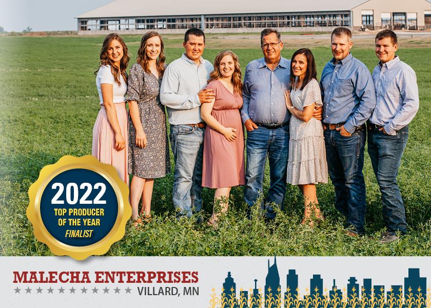 Congratulations to Todd and Louise Malecha, and the entire team at Malecha Enterprises, the 2022 recipients of the Top Producer of the Year Award.
