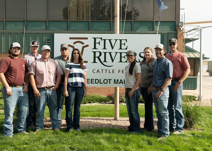 The world’s largest cattle feeder with 11 yards in six states, Five Rivers Cattle Feeding recognizes the importance of being a leader and an advocate for the beef industry – Kuner Feedlot wins 2022 BQA Feedyard Award.