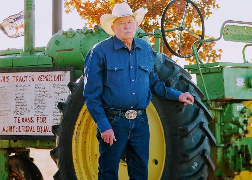 LEAD PHOTO: What compelled Don Kimbrell to drive an open-cab tractor from Texas to Washington, D.C. in 21 days: “At some point in life, everyone answers a question, ‘What are you willing to say or do?’” 