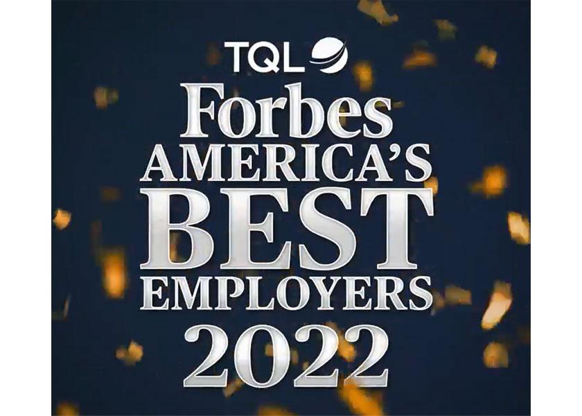 Total Quality Logistics named Forbes America's Best Large Employers