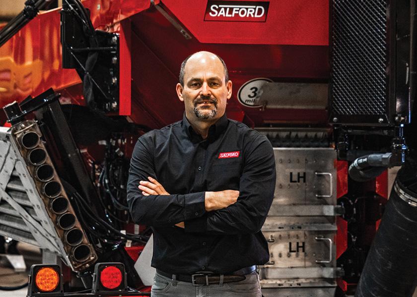 With a newly created role at Salford Group, David Webster joined the company after years at AGCO and will execute a strategic vision for continued growth in commercial application. 