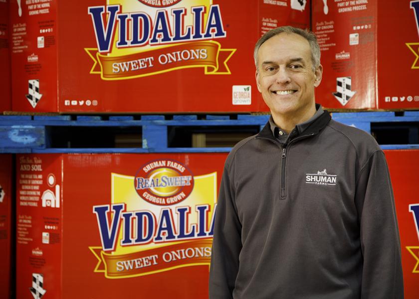 John Shuman, president and CEO of Shuman Farms, shares Vidalia onion merchandising strategies.