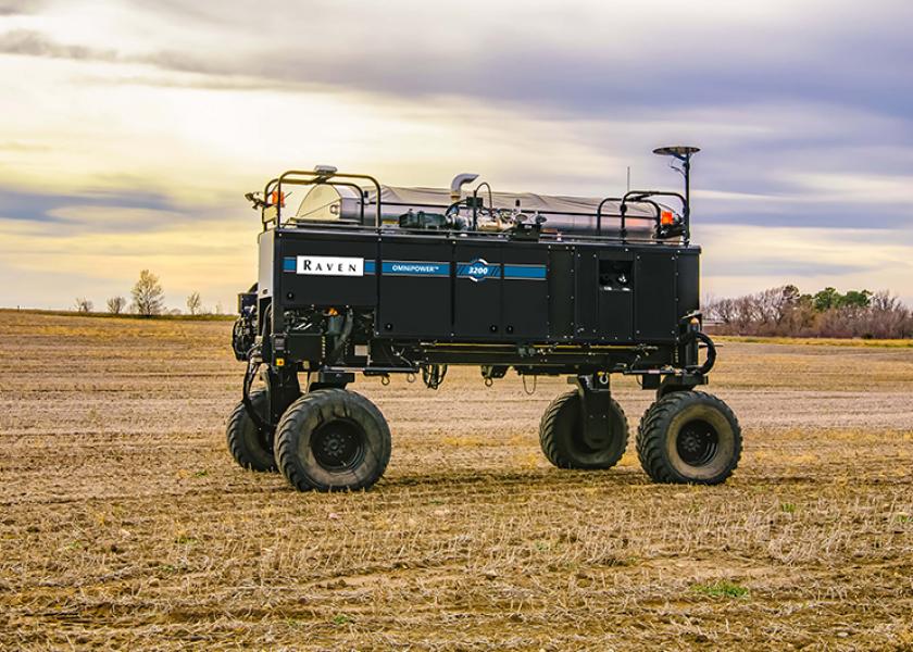 OMNiPOWER platforms can be paired with New Leader NL5000 G5 Crop Nutrient Applicator Spreader and a Pattison Liquid System’s Connect Plus 120 Sprayer.