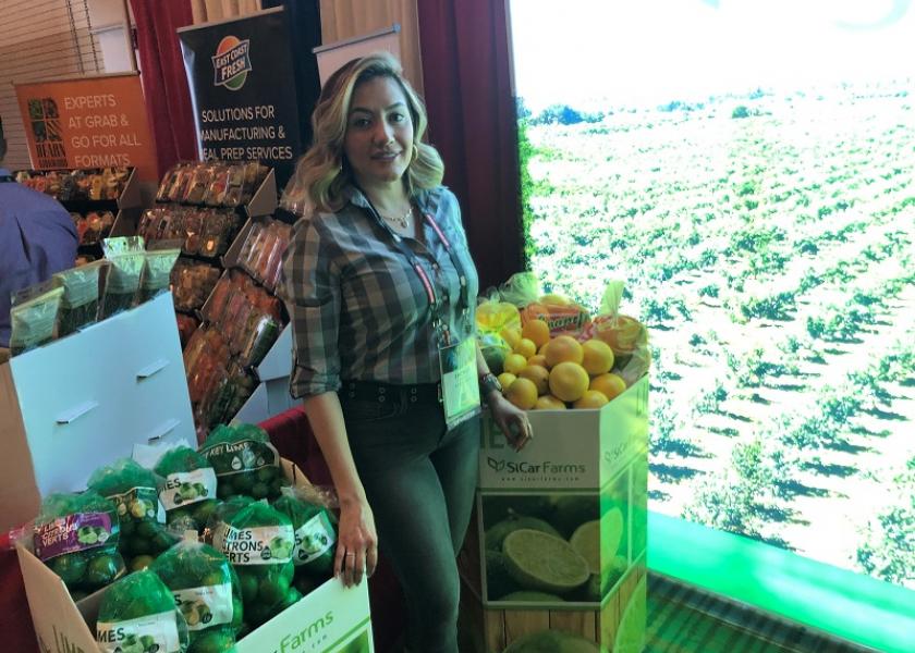 Jackie Carrillo, director of sales and marketing for SiCar Farms, McAllen, Texas, said the company offers customers diversified lime sourcing. In addition to a large lime operation in Mexico, the company has lime supply from Colombia and Peru.