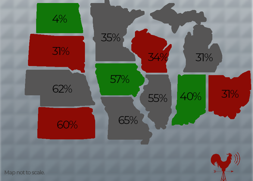 corn planting progress map