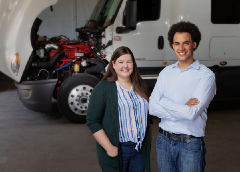 ClearFlame Engine Technologies Co-Founders Julie Blumreiter, chief technology officer, and BJ Johnson, chief executive officer, say their technology will enable the rapid decarbonization of diesel-dominated sectors.