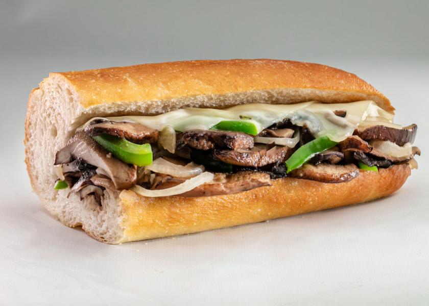 Jersey Mike's Subs added a portabella swiss sub to its permanent menu.