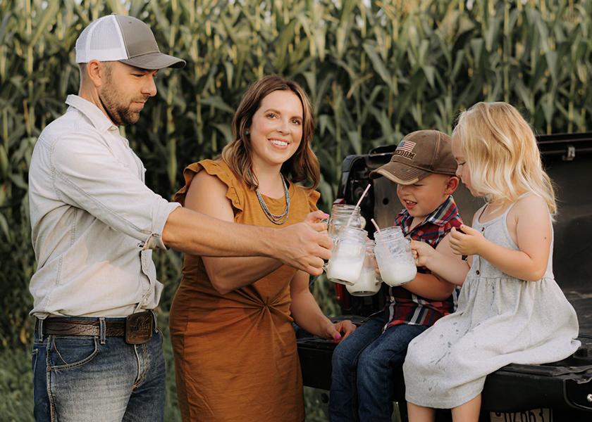 Wisconsin dairy farmer, Annaliese Wegner toyed with the idea of starting a blog to take her dairy good message mainstream.