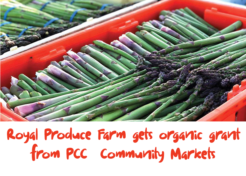 Royal Produce Farm was one of several organic producers in Washington that received grants from PCC Community Markets.