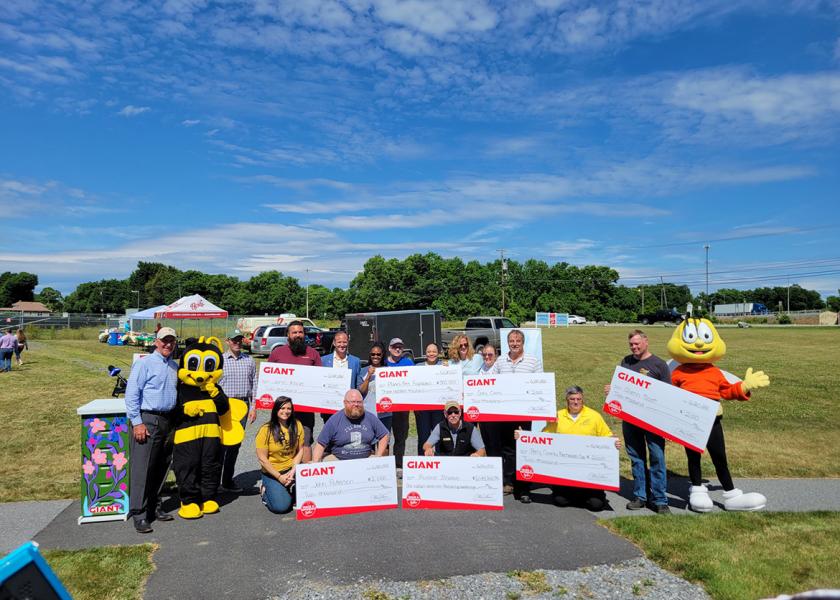 In partnership with Planet Bee Foundation, The Giant Co. has awarded grants totaling $10,000 to five central Pennsylvania beekeepers.