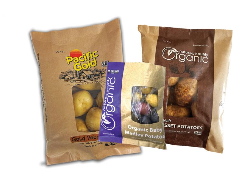 Progressive Produce has updated packaging for potatoes, onions and citrus. 