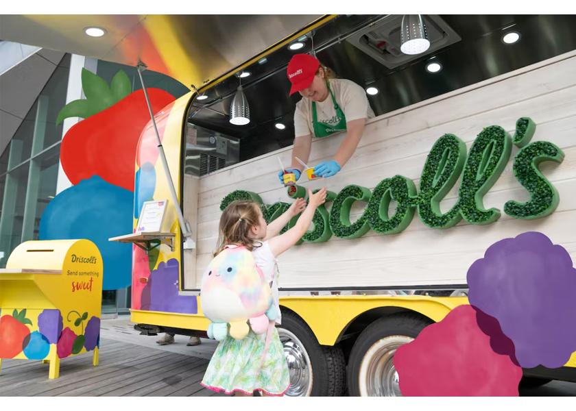 Driscoll's Berry Mobile Tour heads for New York and Boston.
