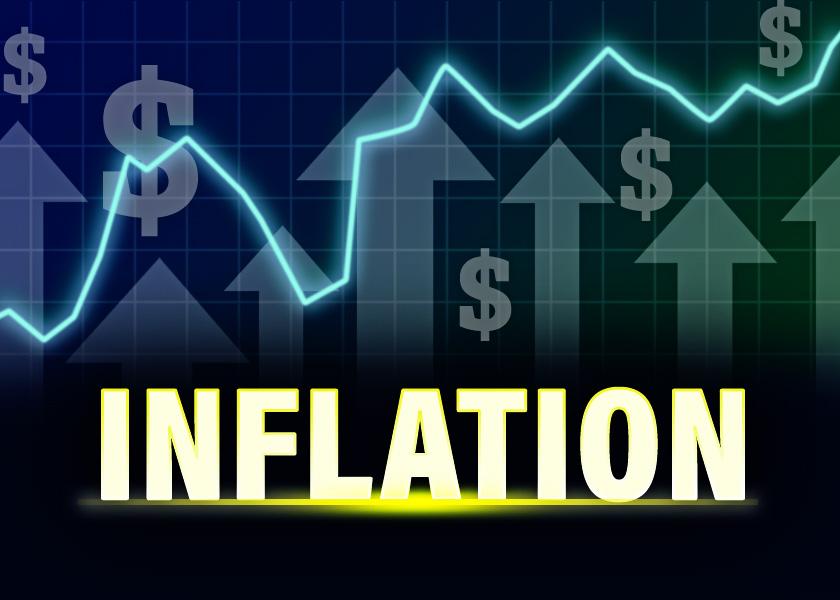 Inflation was rated at 3.1% in January.