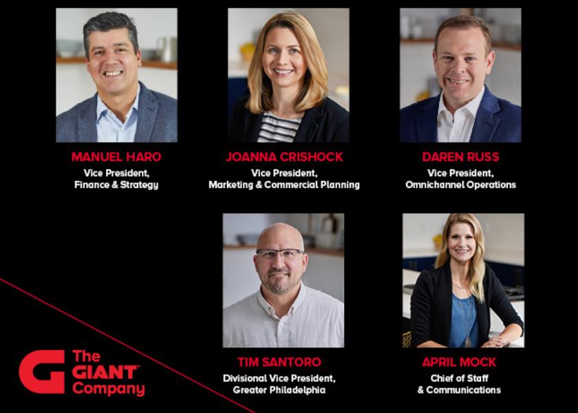 The Giant Co. announces key leadership changes.